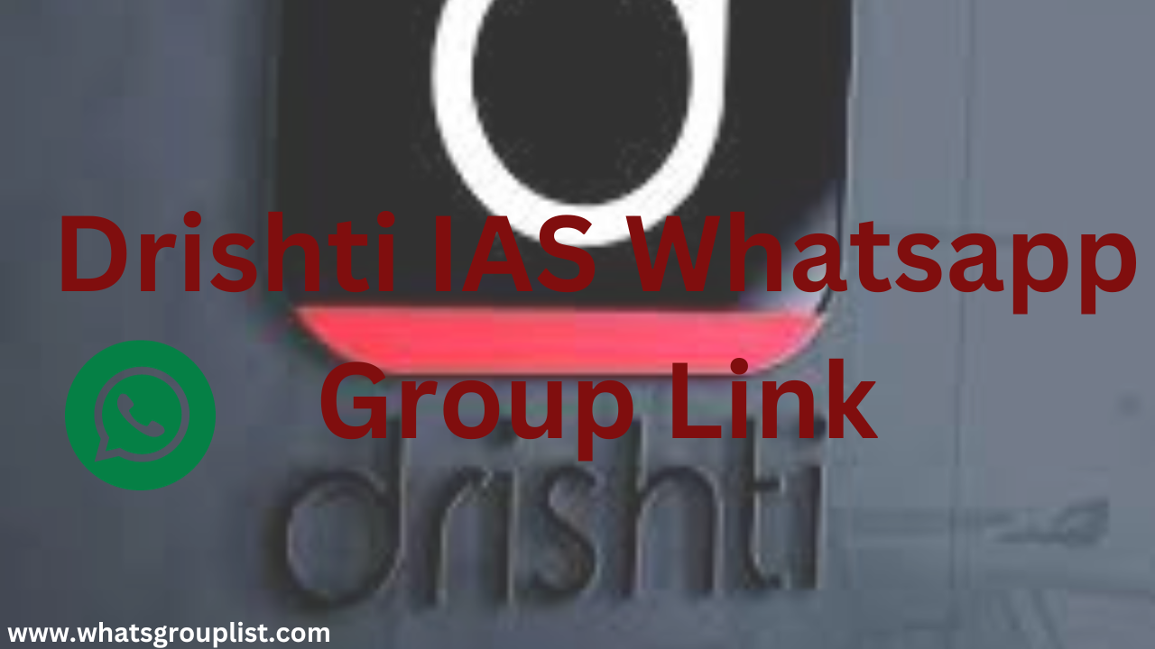 drishti ias whatsapp group link