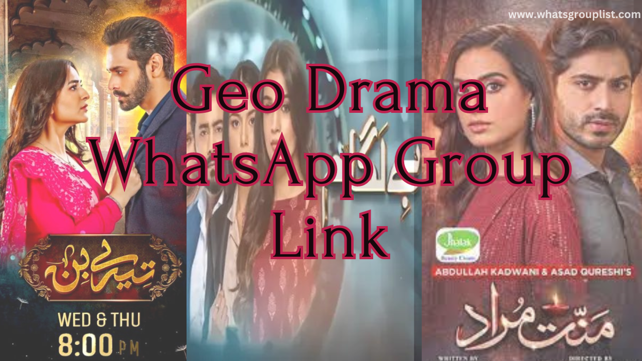 Geo Drama WhatsApp Group Link