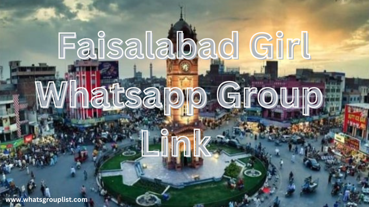 whatsapp group link girl faisalabad